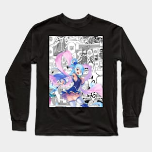 Aqua Long Sleeve T-Shirt